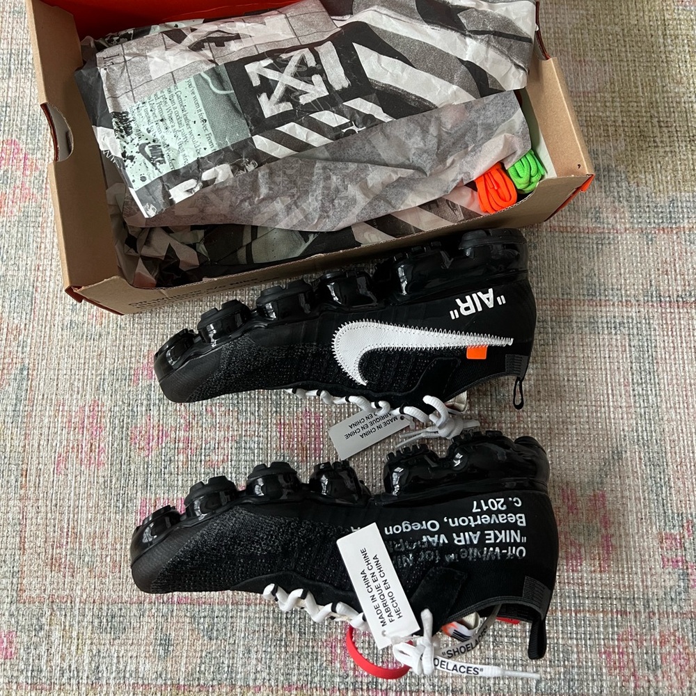 NEW rare Off white virgil abloh vapor max